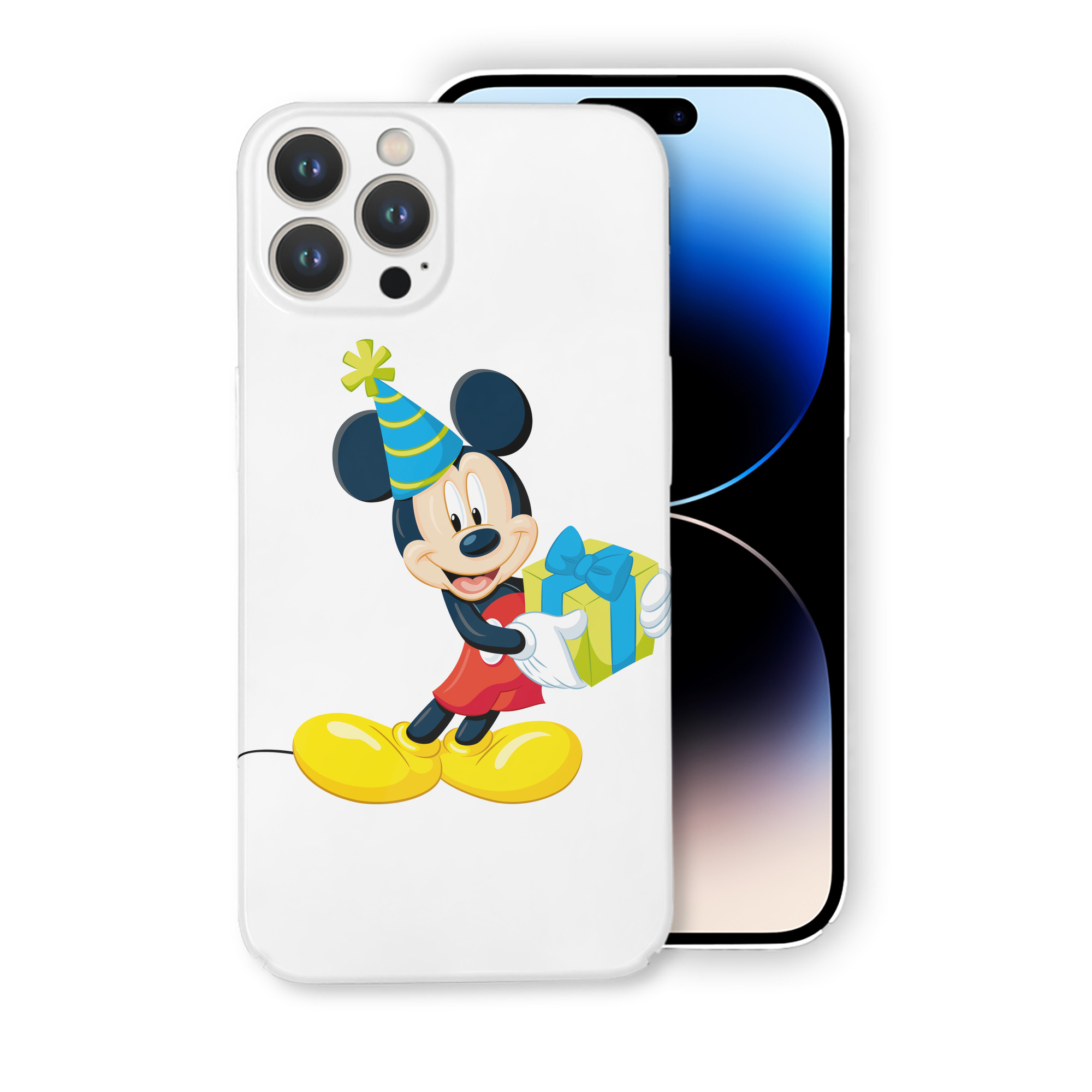 （画像用） ミッキーマウス Mickey Mouse 【iPhone 14シリーズ対応】ハードケース